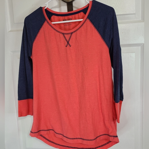 (1613) Reaction by Kenneth Cole Men's Long Sleeve T-Shirt, Size: Small, Reddish - Picture 1 of 10